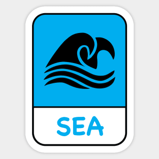 Sea picture Sticker